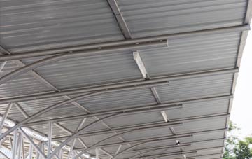 installing Bourne Valley metal roofing